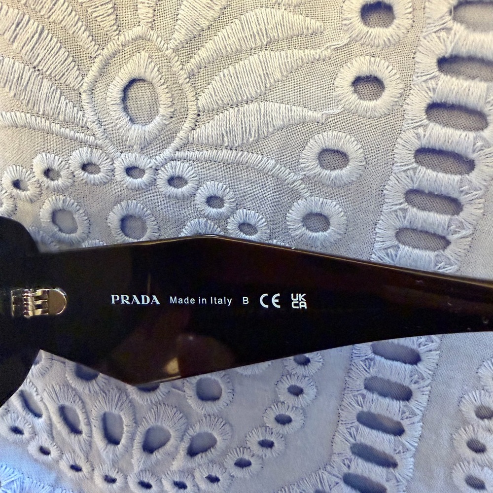 Prada Sleek Black Sunglasses - Picture 7 of 10